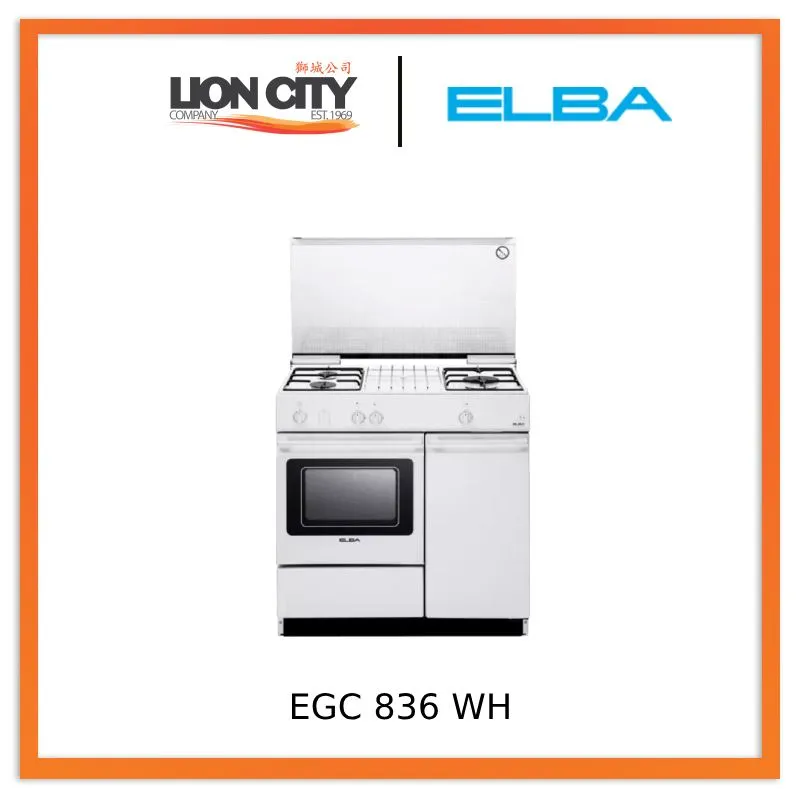 Elba EGC 836 WH Free Standing Cooker