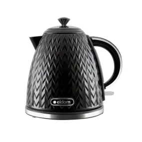 Eldom Nela Kettle, 1.7 L Capacity, 2000 W Power, Black