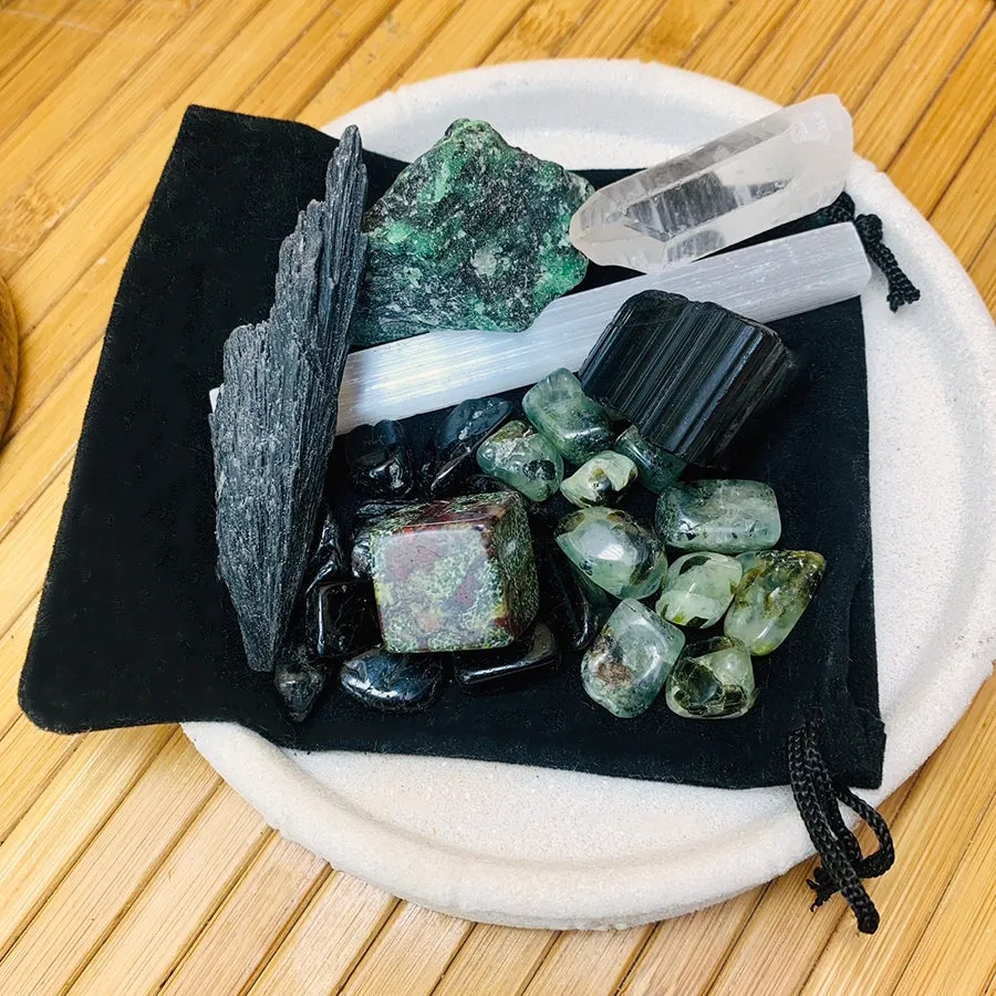 Enchanting Energies Crystal Pouch Set