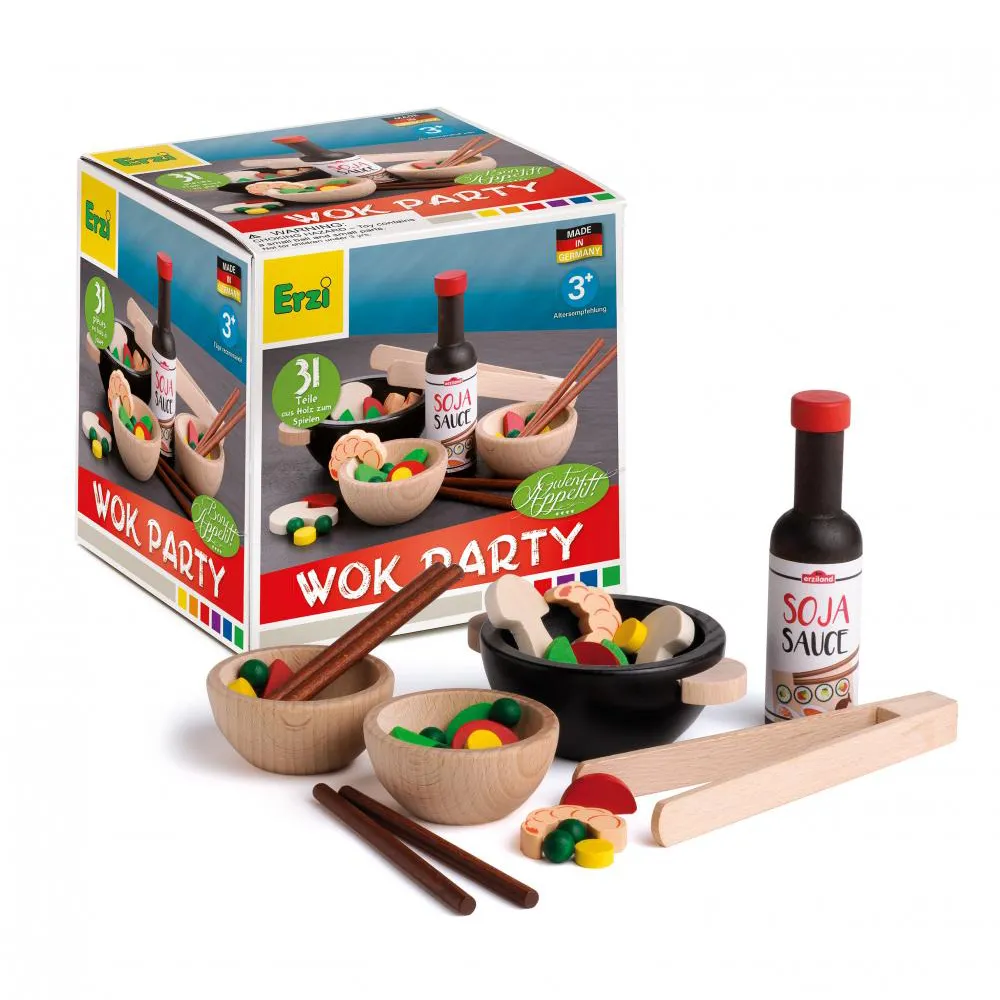 Erzi Wok Stir Fry Set