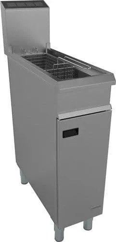 Falcon Chieftain Single Tank Single Basket Free Standing Gas Fryer G1808X