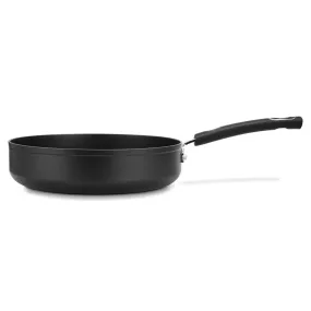 Fissman Deep Frying Pan With Reina Series Aluminum . Non-Stick Coating And Induction Bottom Black 24cm