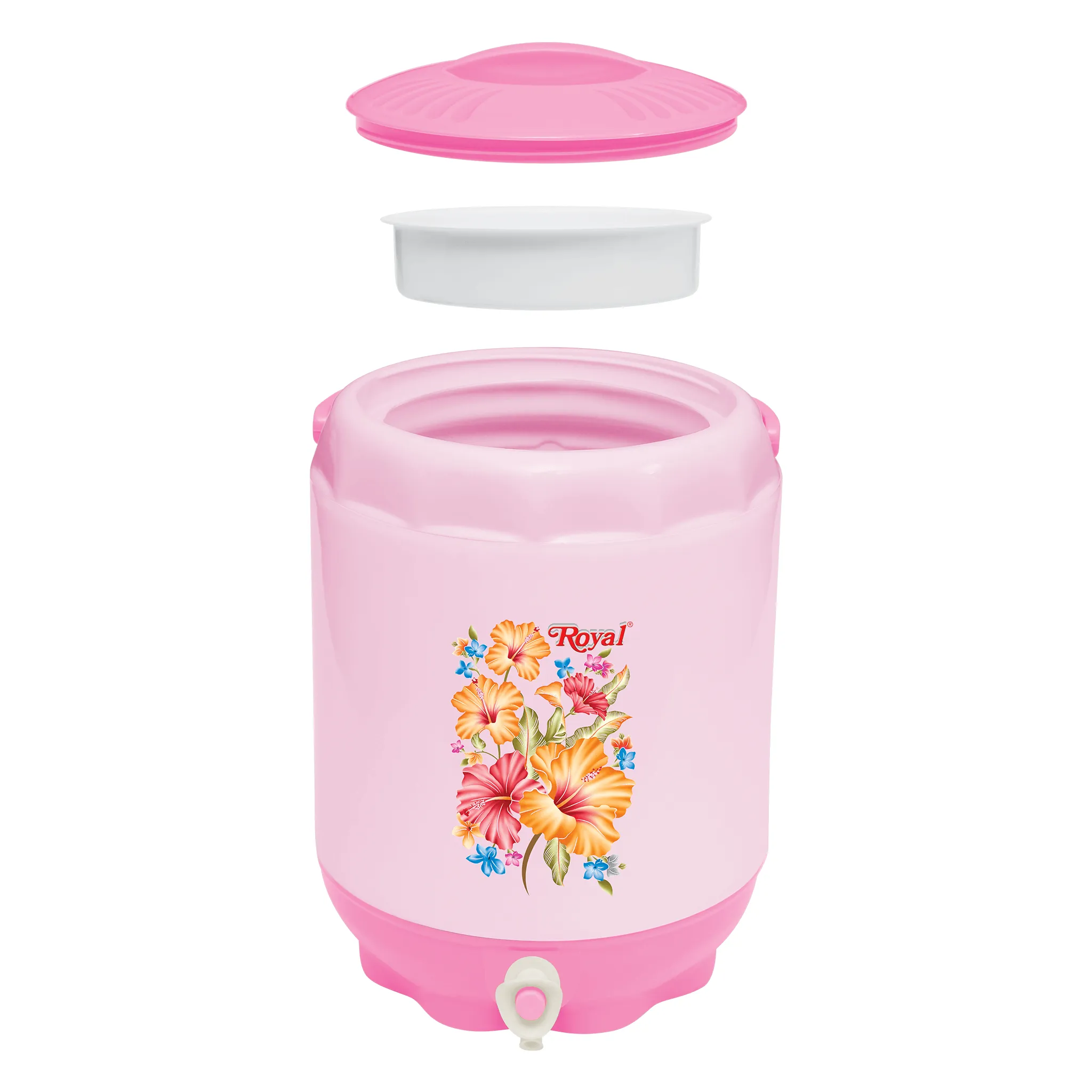 Flora Pink 14 Liter Cooler