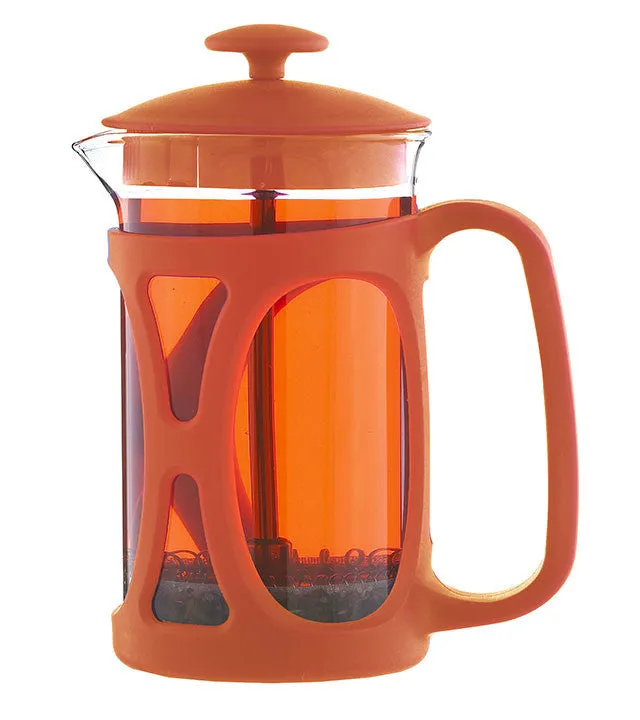 French Press: GROSCHE Basel - Orange, available in 2 sizes