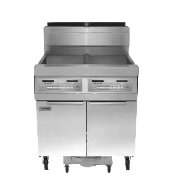 Frymaster CFHD160G Gas Fryer - (1) 80 lb Vat, Floor Model, Liquid Propane | Denson CFE