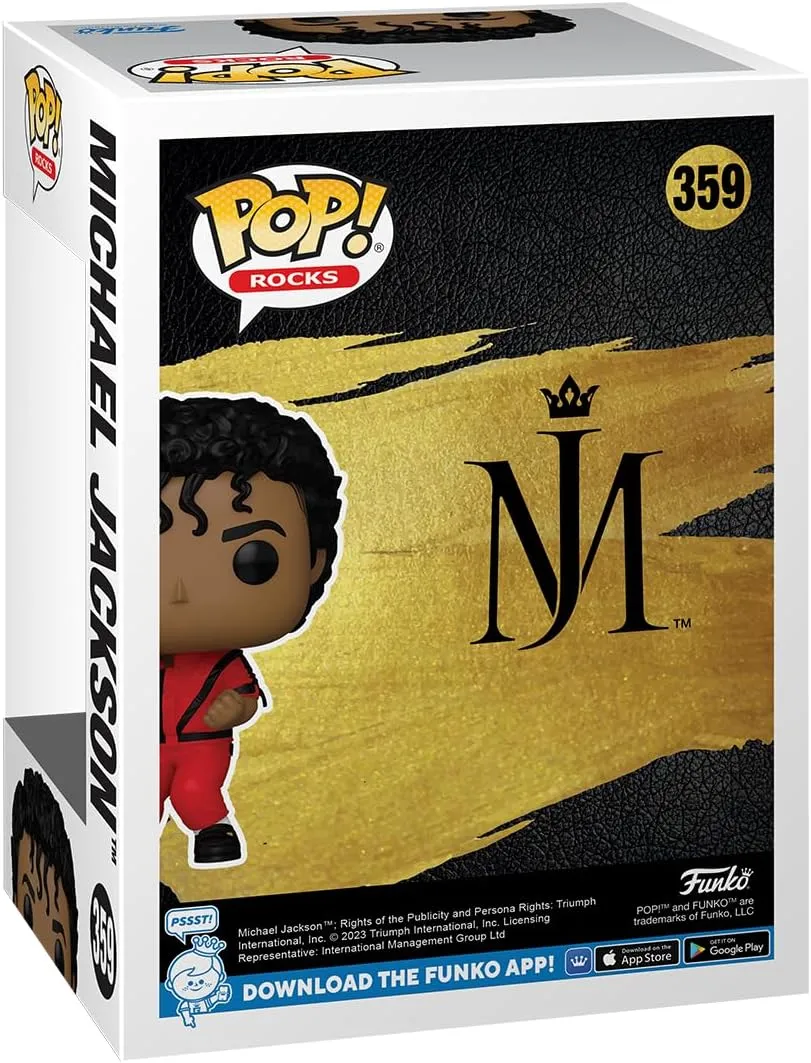 Funko Pop Rocks - Michael Jackson Thriller #359