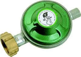 Gas Regulator 50 mBar kit with hose - DE AT CH