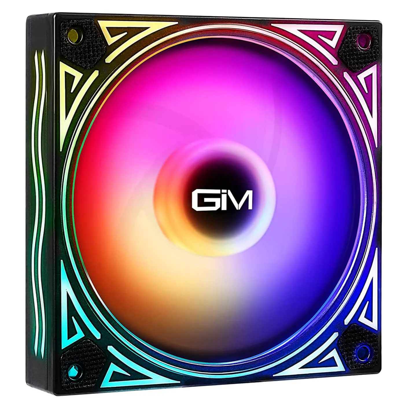 GIM KB-11 RGB Case Fan 120mm Fan Single Pack