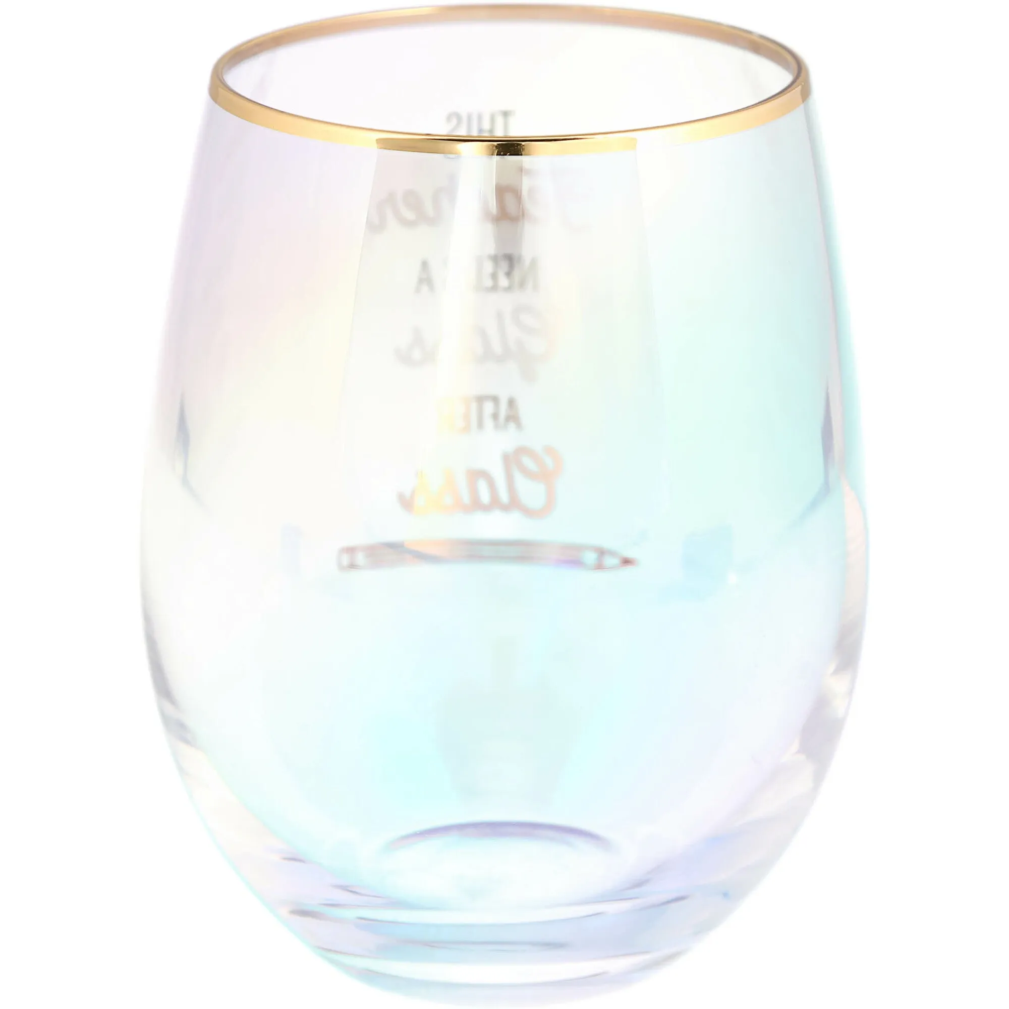 Glass After Class 18 oz Stemless Wine Glass