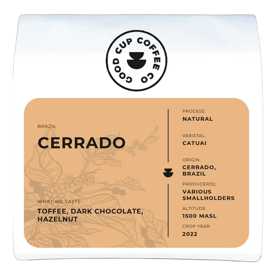 Good Cup Brazil Cerrado Espresso Roast (Medium)