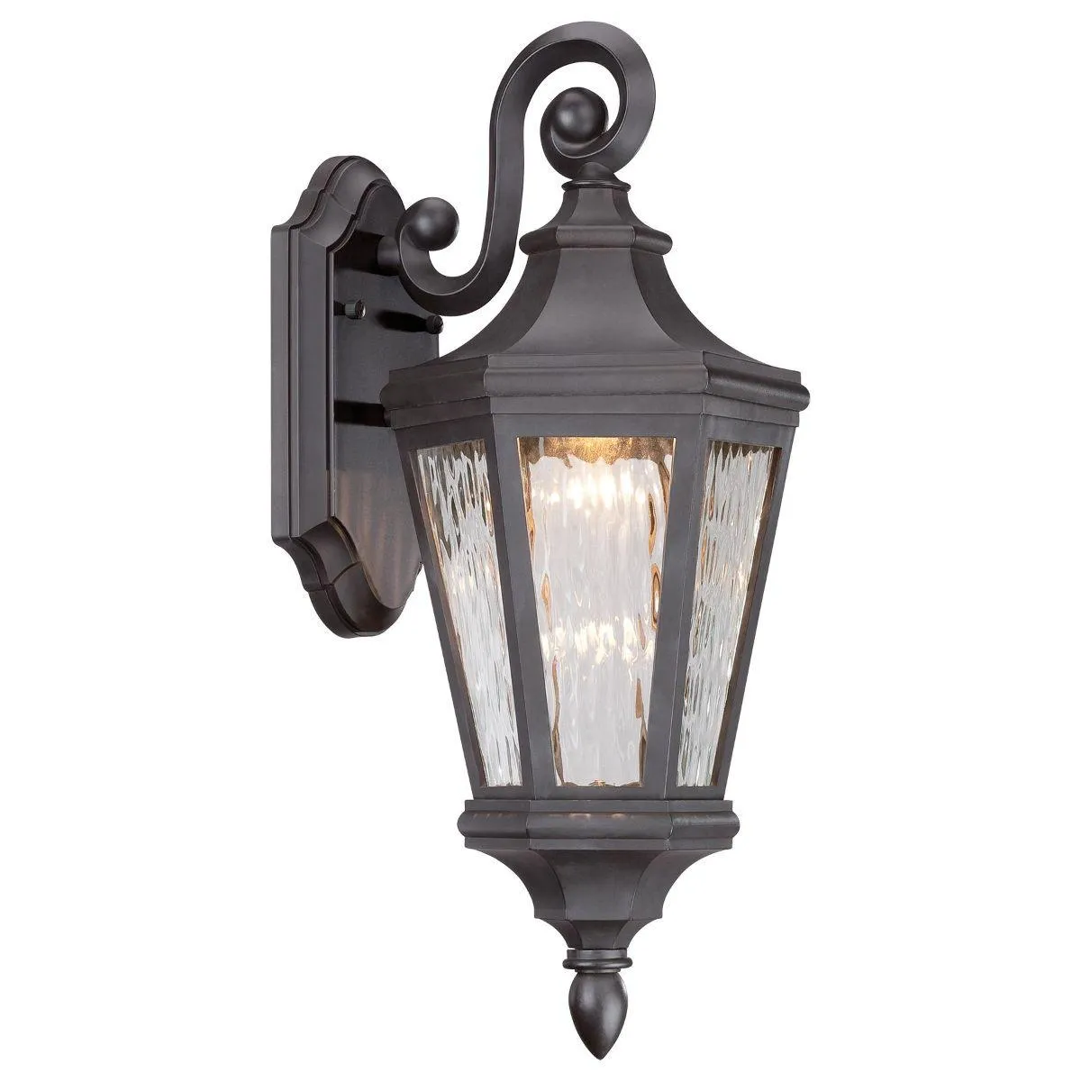 Hanford Pointe 19 in. LED Outdoor Wall Lantern Oil Rubbed Bronze Finish