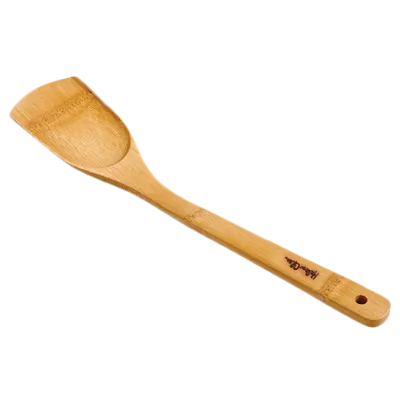 Harold Imports Stir Fry Spatula 13.5" Brown Bamboo