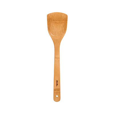 Harold Imports Stir Fry Spatula 13.5" Brown Bamboo