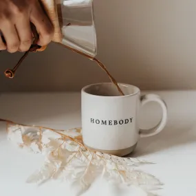 Homebody - Cream Stoneware Coffee Mug - 14 oz