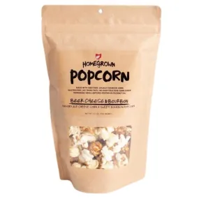 Homegrown Gourmet Popcorn Beer Cheese & Bourbon 5.5 oz.