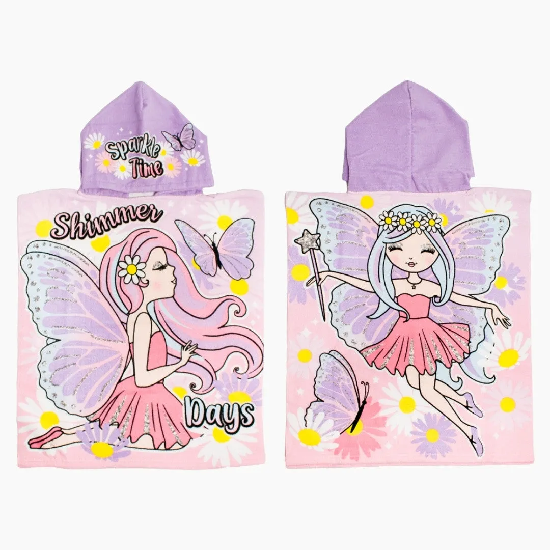 Hooded Beach Towel - Flower Fairy