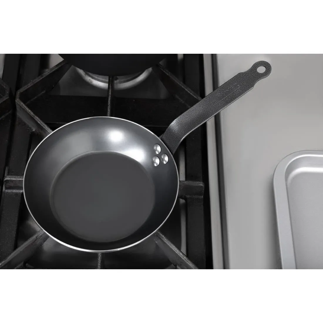 HP596 De Buyer Black Iron Frying Pan 20cm