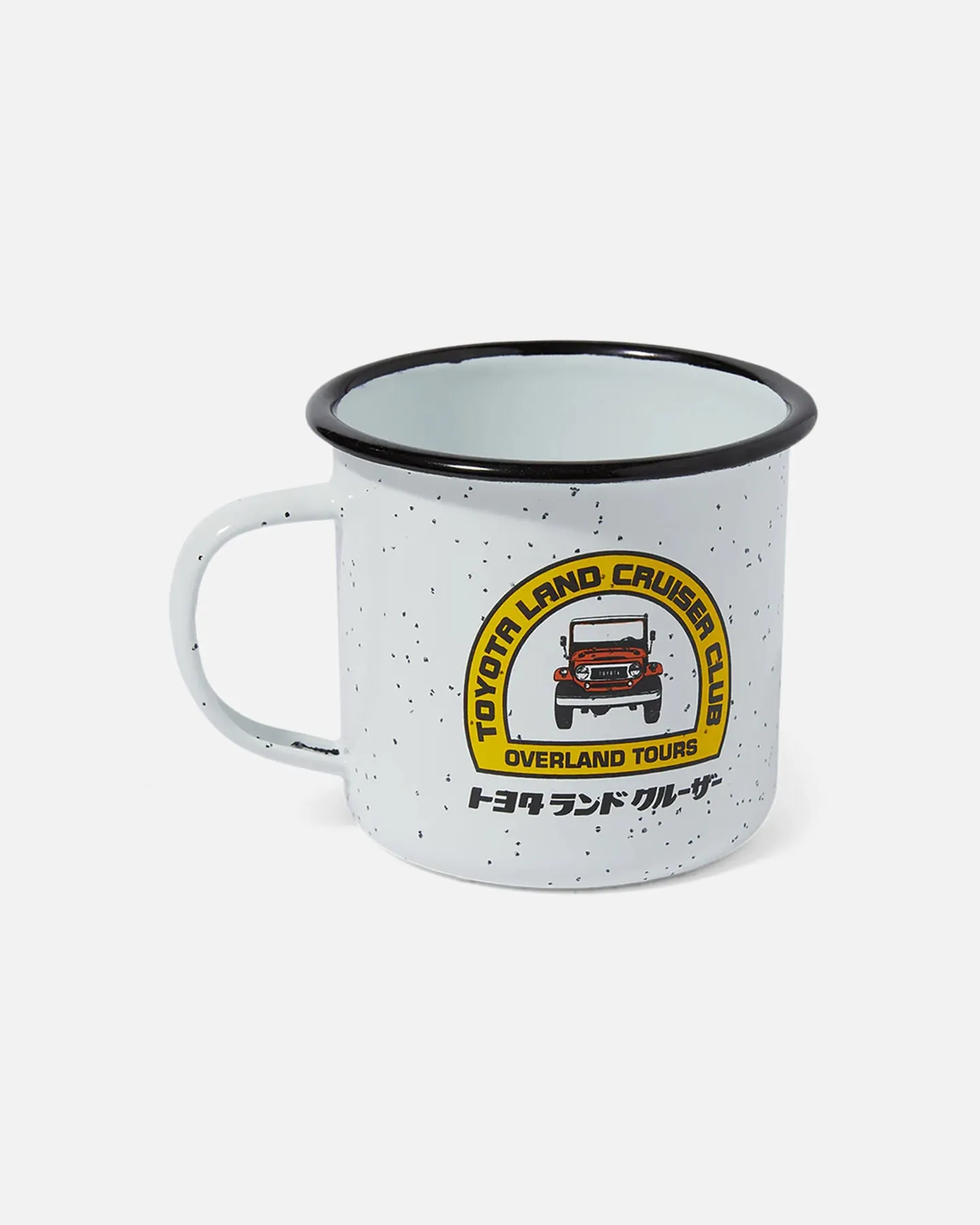 Huf X Toyota Land Cruiser Coffee Break Enamel Cup White