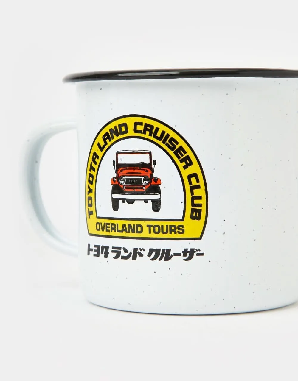 HUF x Toyota Land Cruiser Coffee Break Enamel Cup - White