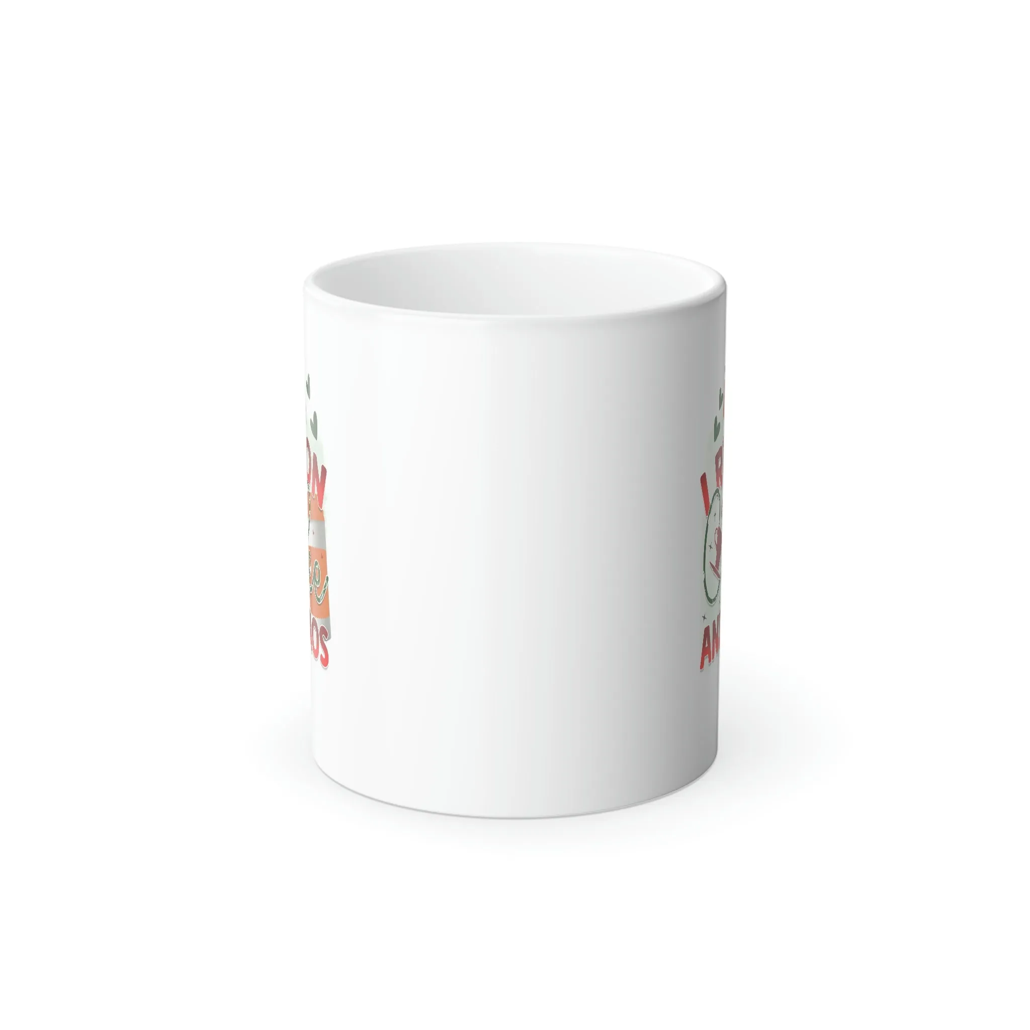 I run on coffee and chaos 11oz Color Morphing Mug