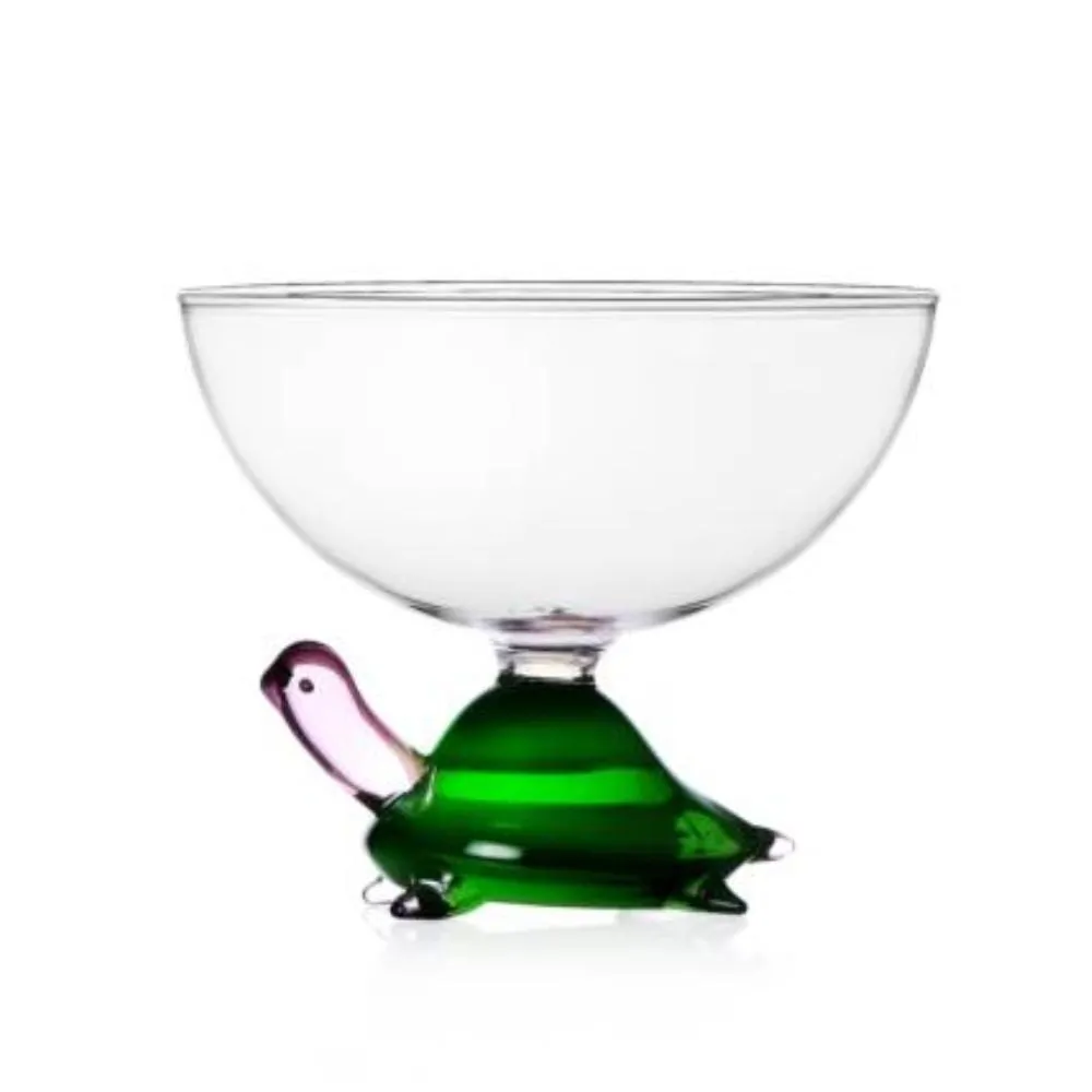 Ichendorf Animal Farm bowl green turtle by Alessandra Baldereschi