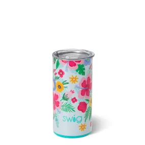 Island Bloom Slim Tumbler 12oz