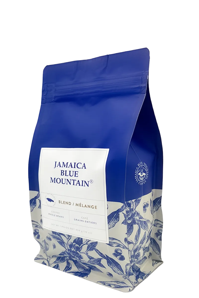 Jamaica Blue Mountain® Coffee Blend - Roasted Whole Beans