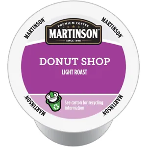 K-CUP/ Capsule Martinson RealCup/ Donut Shop Light Roast, Box of 24