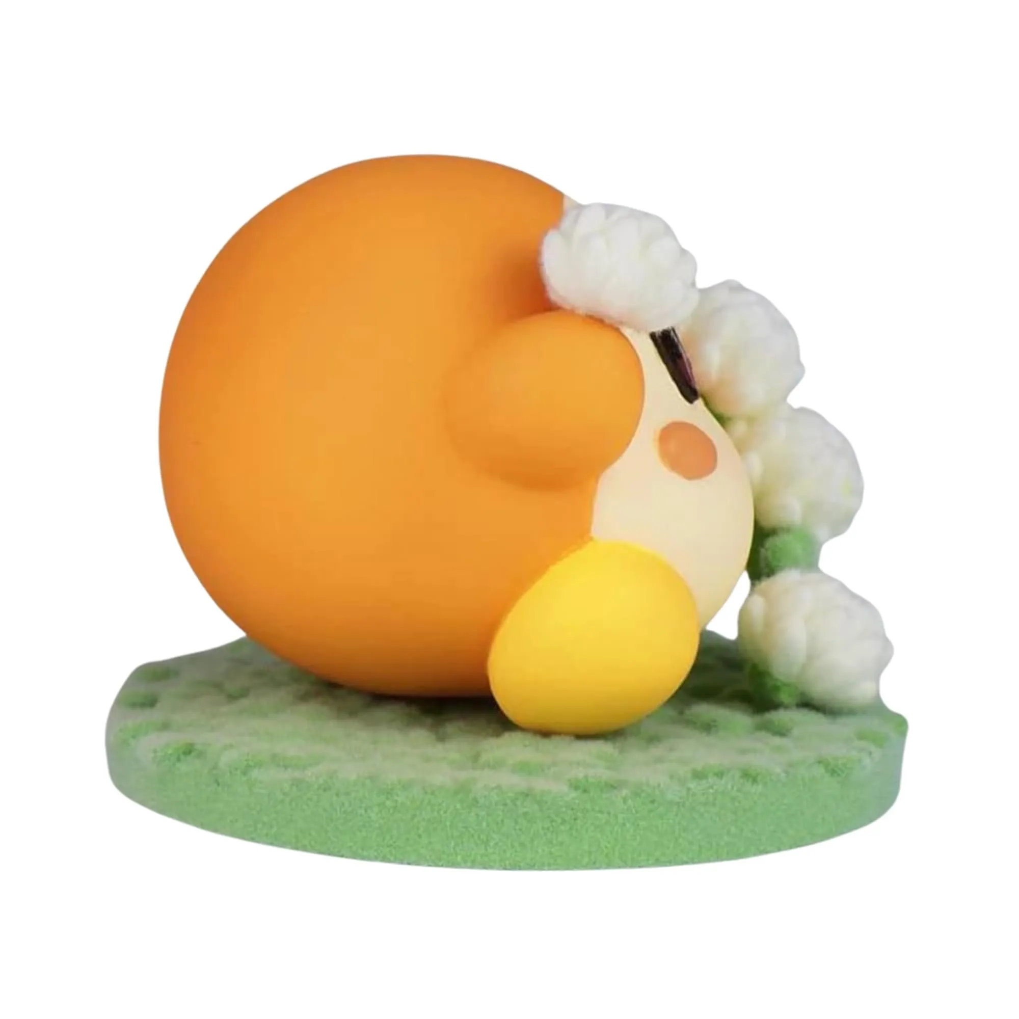 Kirby Fluffy Puffy Play In The Flowers Mini Figure | Waddle Dee Ver. C