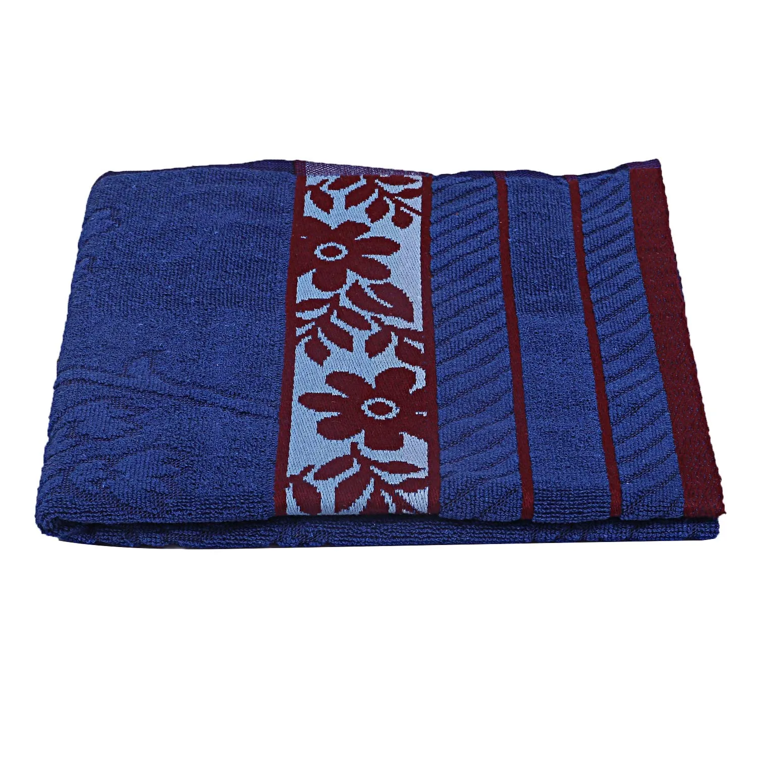 Kuber Industries 100% Cotton Bath Towel 27" x54” (Blue) -CTKTC28897