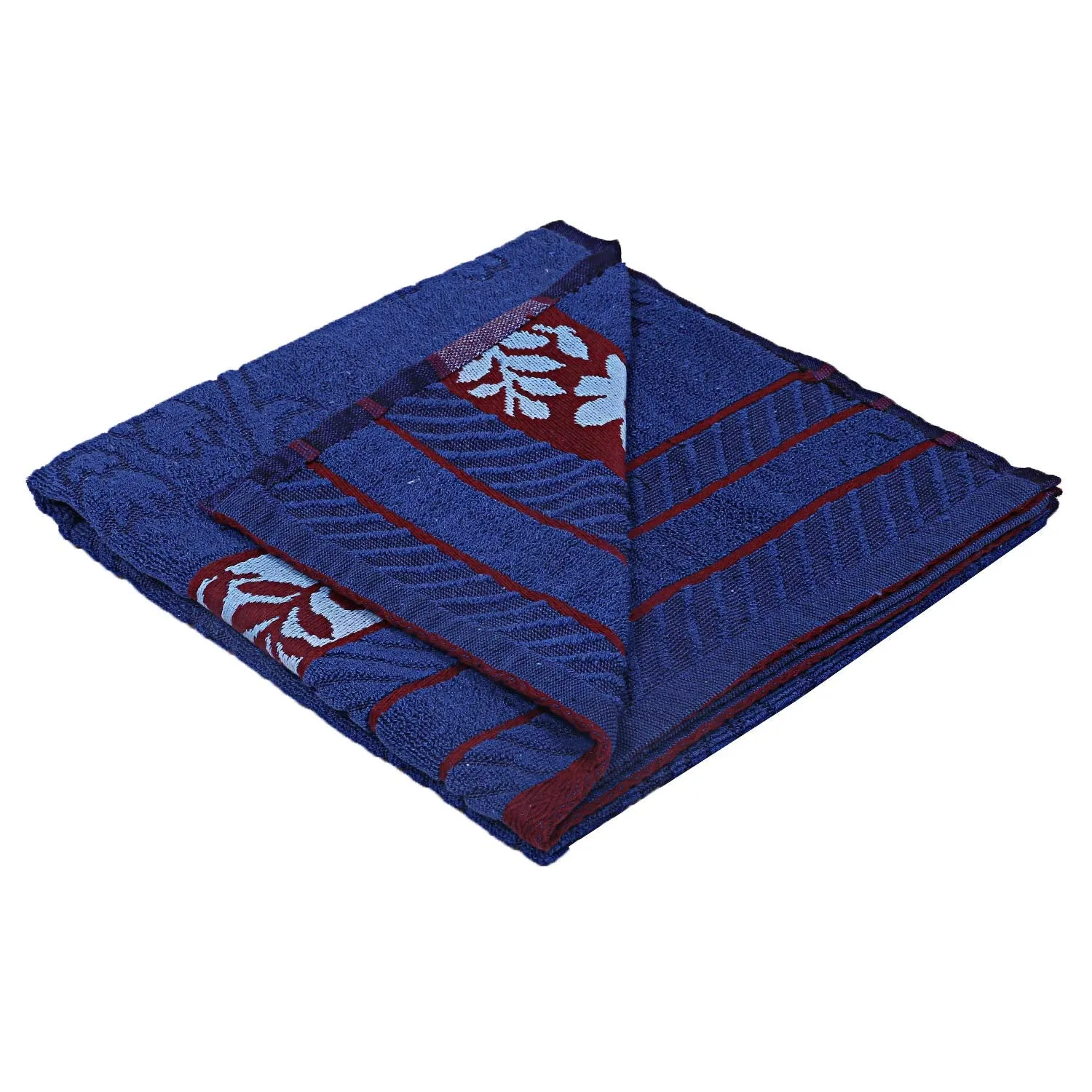 Kuber Industries 100% Cotton Bath Towel 27" x54” (Blue) -CTKTC28897