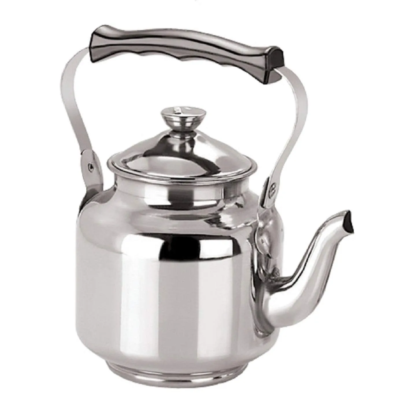 Kuber Industries Stainless Steel Tea Kettle/Hot Water Kettle Capacity Upto 20 Cups (Silver)