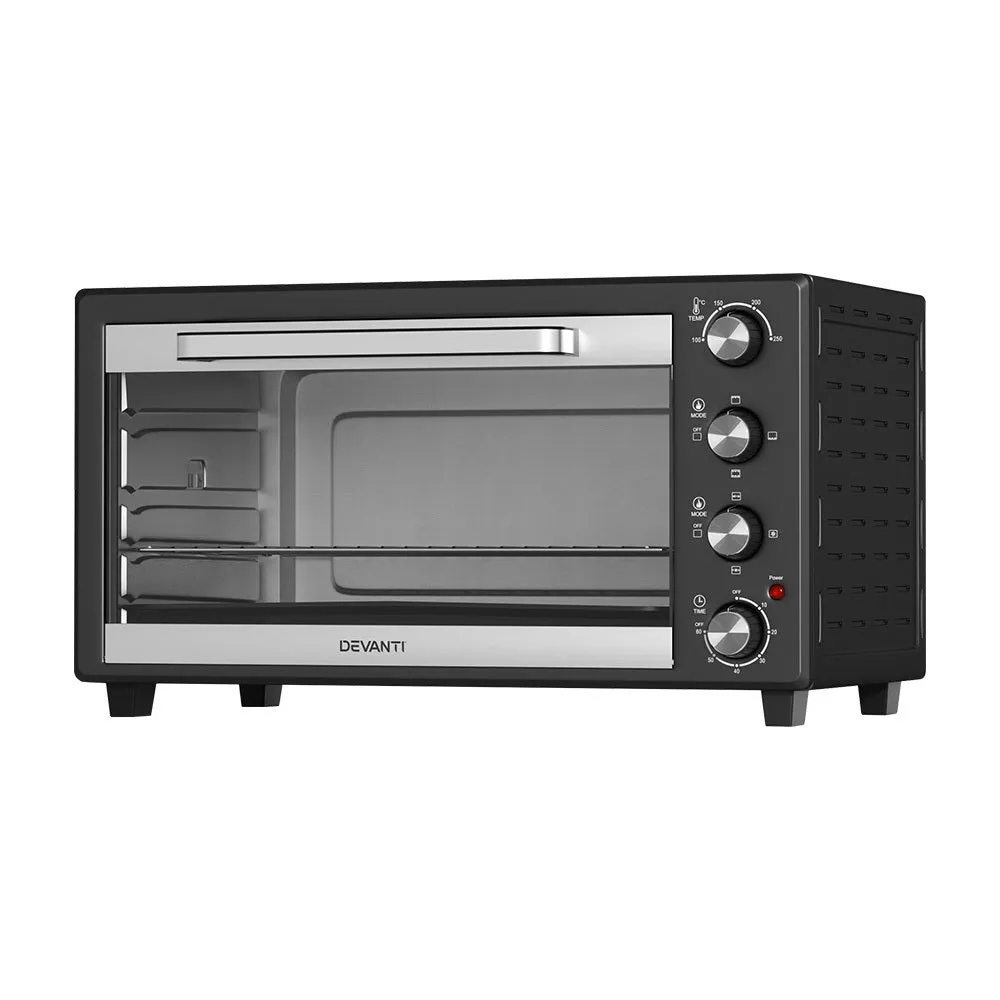 Large 45L Convection Oven with Rotisserie - Devanti