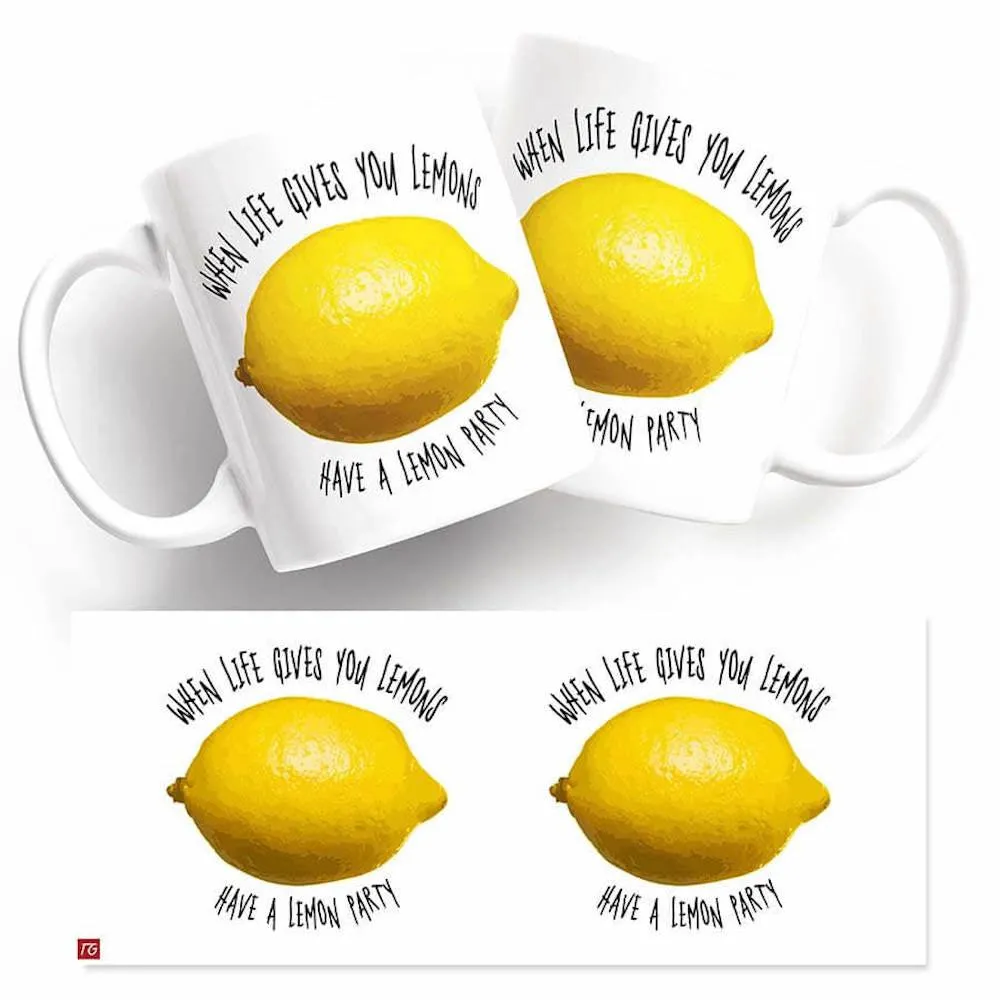 Lemon Party Mug