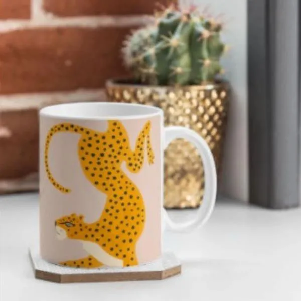 Leopard Race Coffee Mug