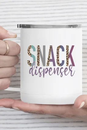 Leopard Snack Dispenser Mug