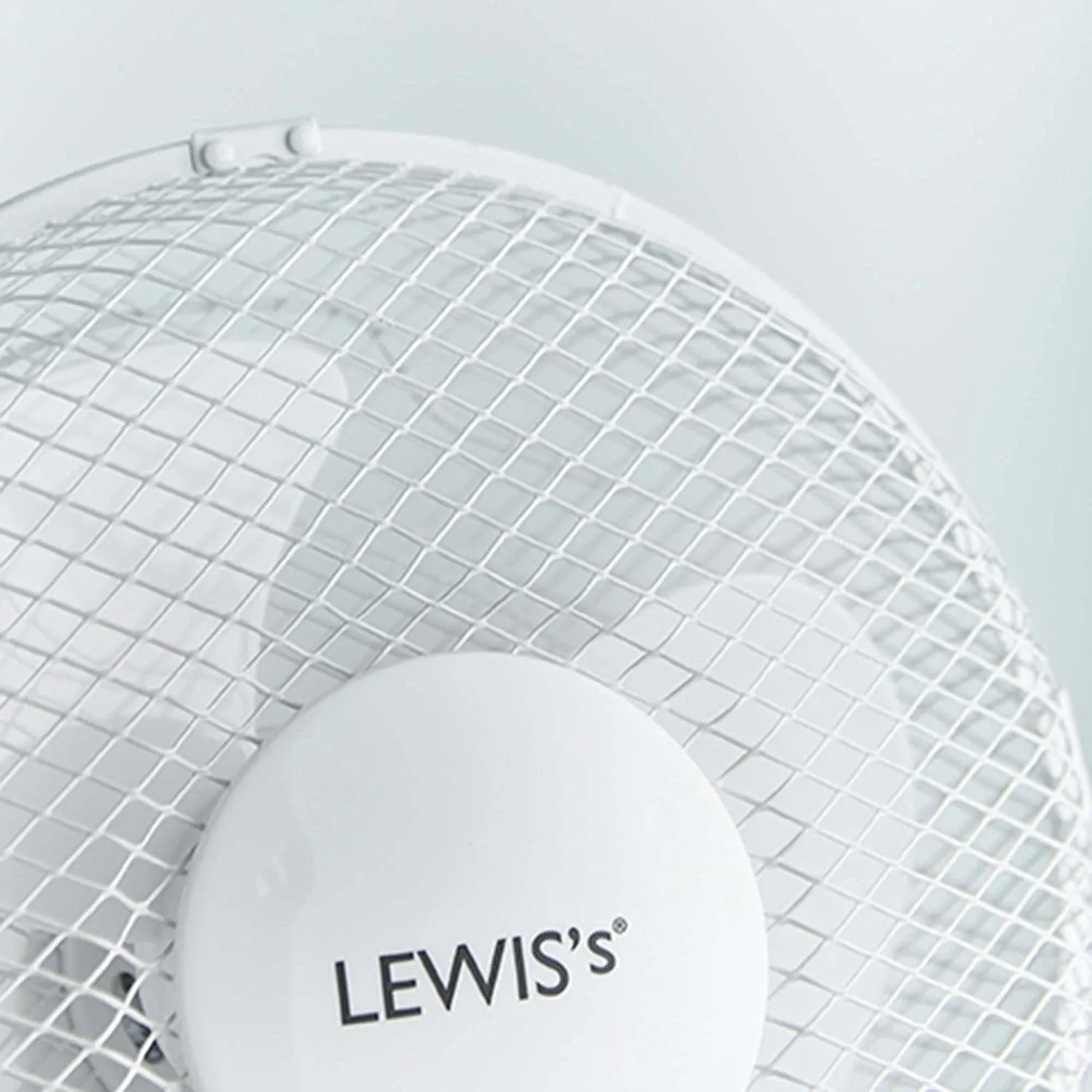 Lewis's 9 Inch Desk Fan - White