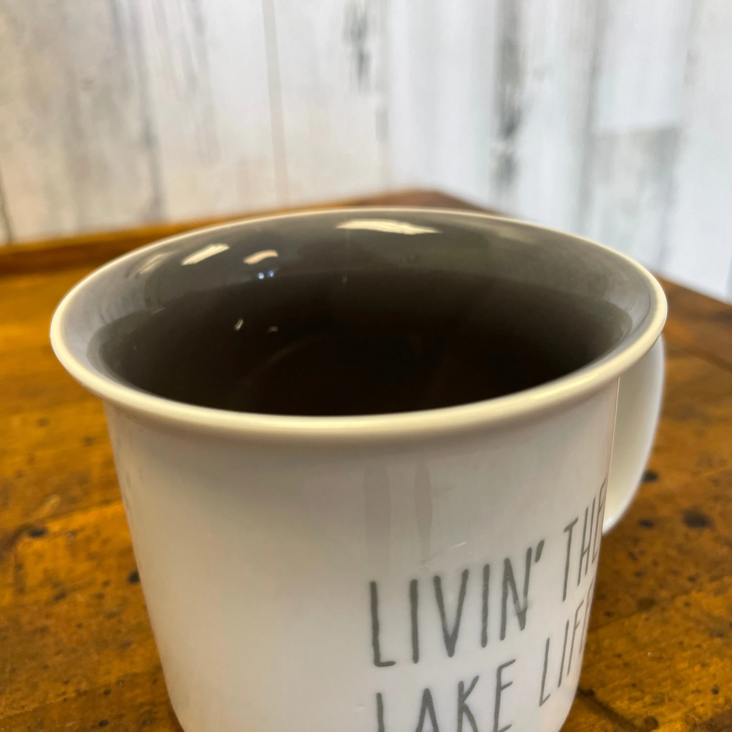 Livin' Lake Engraved Mug