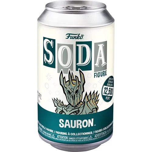 Lord of the Rings Sauron Sealed Mystery Soda Figure Funko