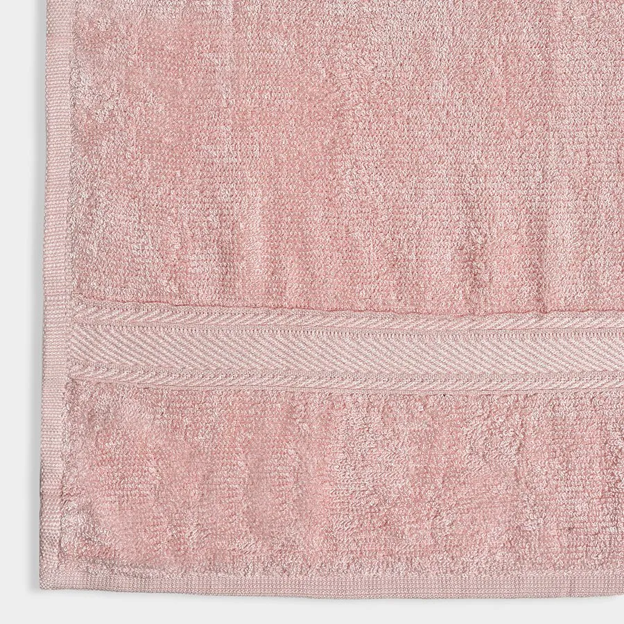 Luxe Pink Terry Bamboo Towel