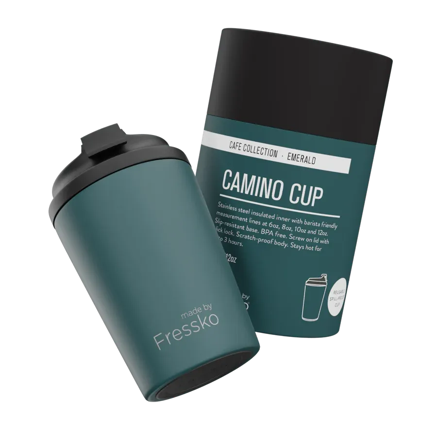 Made by Fressko Camino Stainless Lined Coffee Cup 340ml/12oz