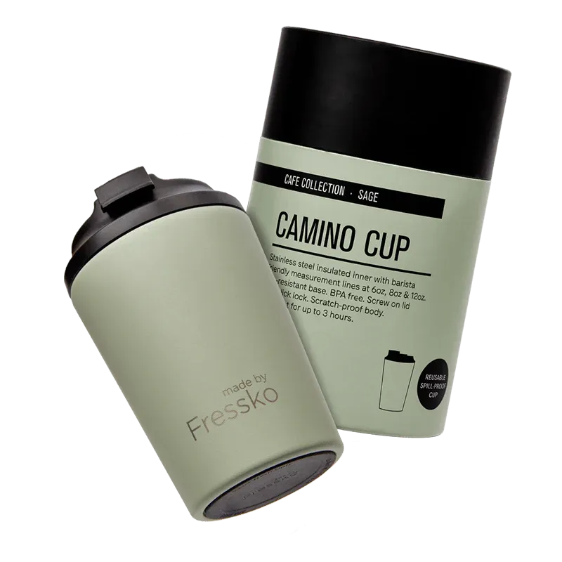 Made by Fressko Camino Stainless Lined Coffee Cup 340ml/12oz