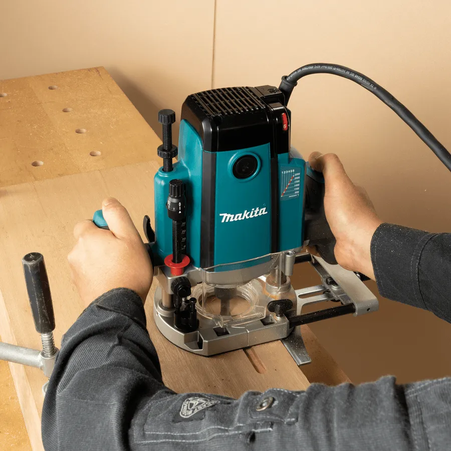 Makita RP2302FC Plunge Router (Variable Speed) [1/4&1/2"] 2300W