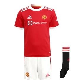 Manchester United 21/22 Home Mini Toddler Kit