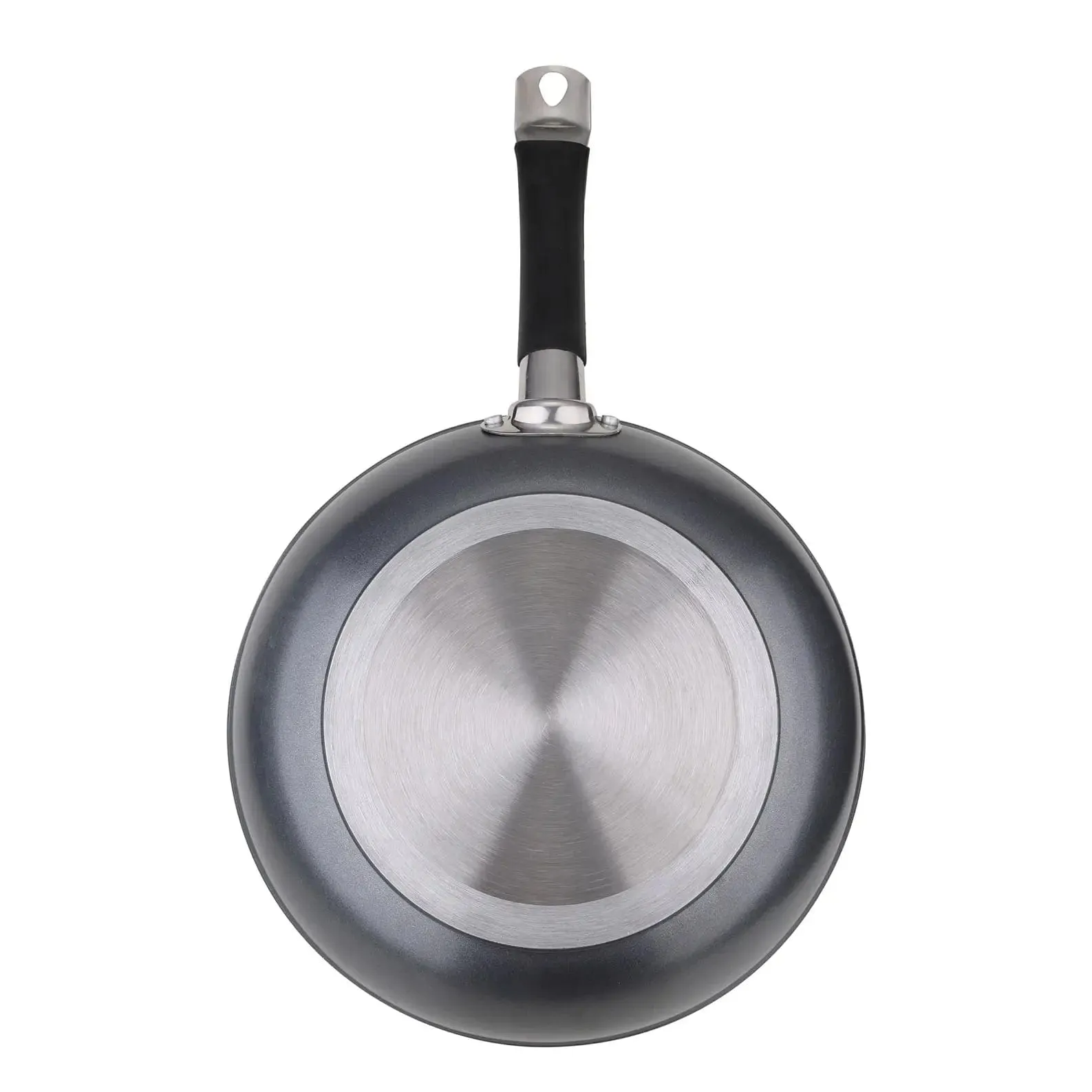 MasterPro Wok with Glass Lid Non-Stick Aluminium Induction 28cm