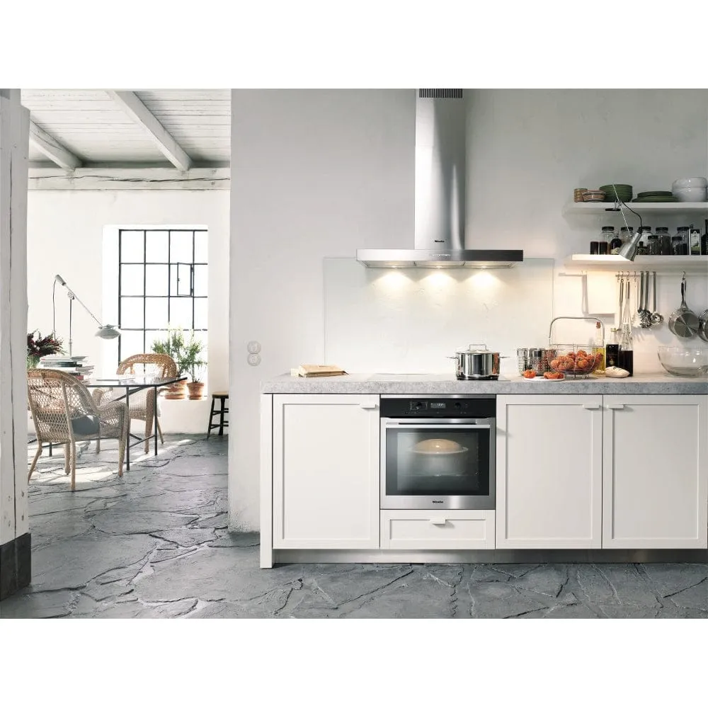 Miele DAPUR98D-CLST 90cm wide - TBC extraction rate - Extraction   Recirculation - `A` energy rated