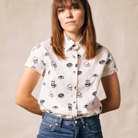 Morning Glory Button-Up Shirt - Women's Fit