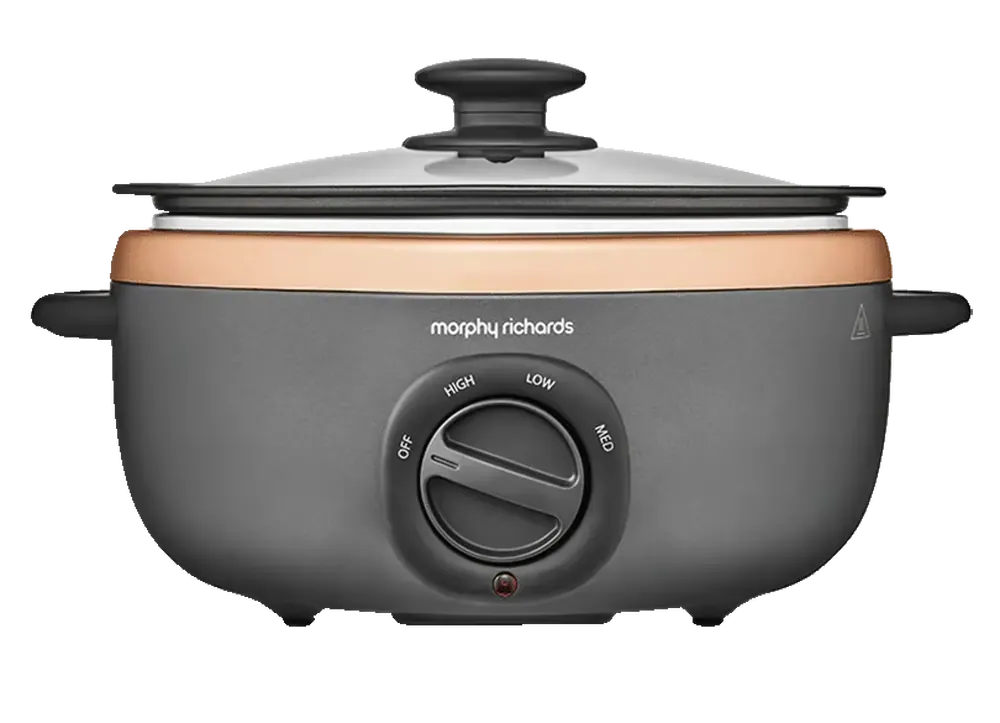 Morphy Richards 460016 3.5 Litre Sear and Stew Slow Cooker, Grey