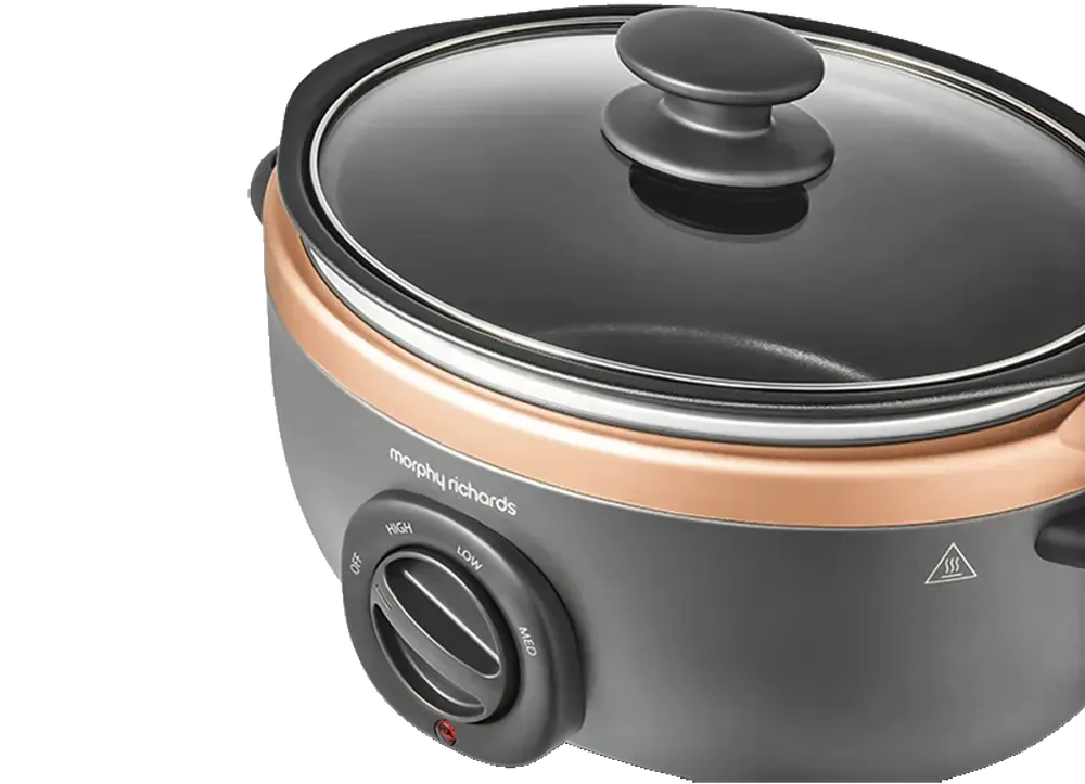 Morphy Richards 460016 3.5 Litre Sear and Stew Slow Cooker, Grey