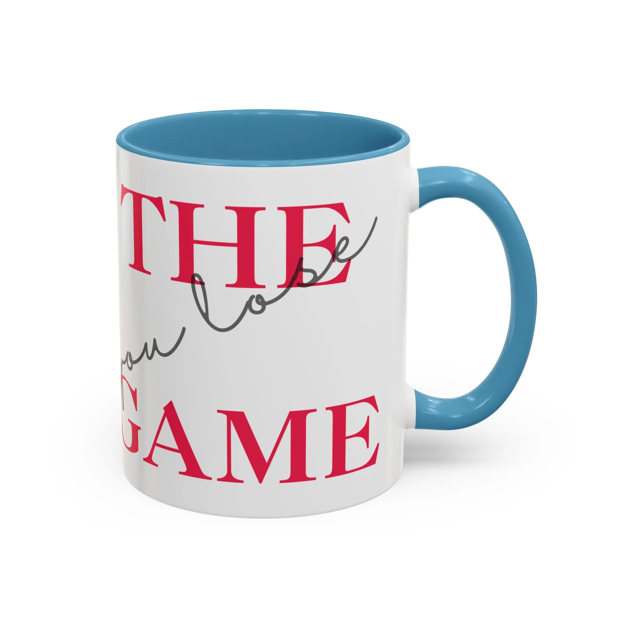 Motivational Accent Coffee Mug - 'The Game'